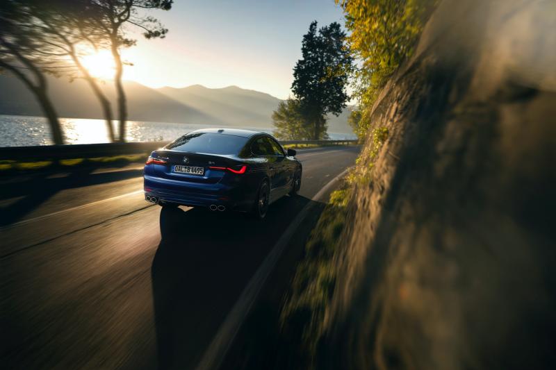 BMW Alpina B4 Gran Coupé (2022) | Les photos de la Série 4 la plus luxueuse