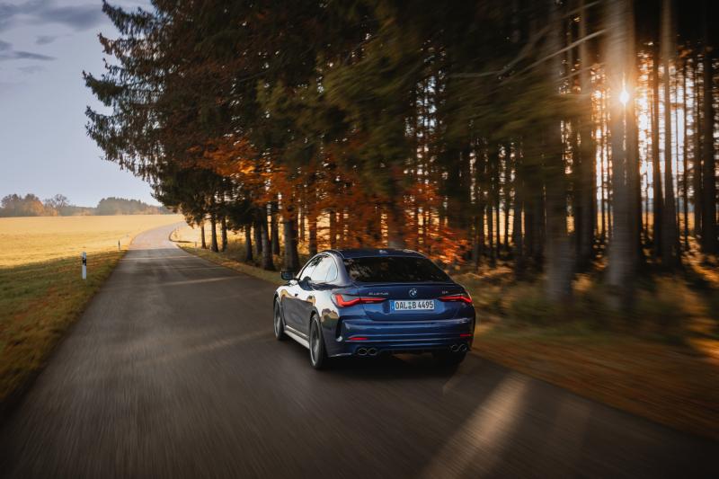 BMW Alpina B4 Gran Coupé (2022) | Les photos de la Série 4 la plus luxueuse