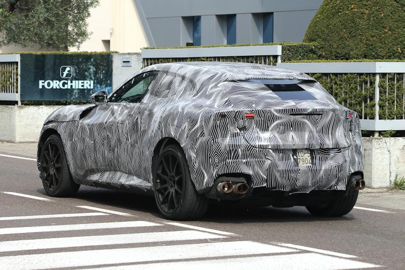  - Ferrari Purosangue (2022) | Les nouveaux spyshots du SUV au cheval cabré
