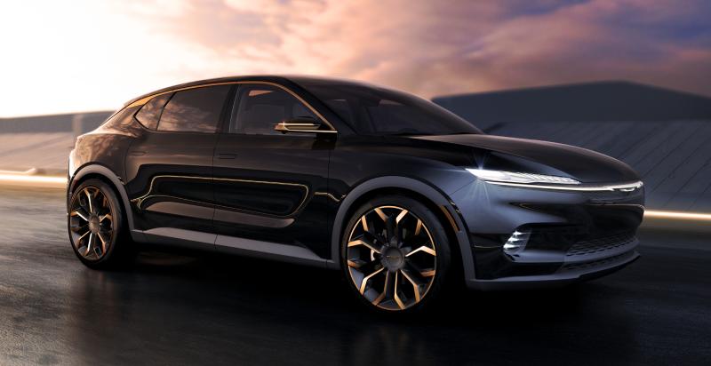 Chrysler Airflow | Les images de la version Graphite dévoilée au salon de New York 2022
