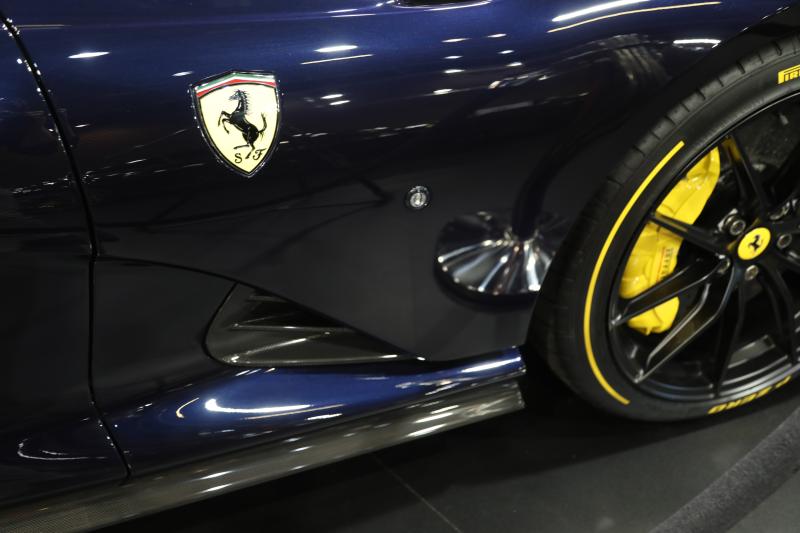 Ferrari 812 Competizione | Les images de la supercar exposée au salon de Lyon