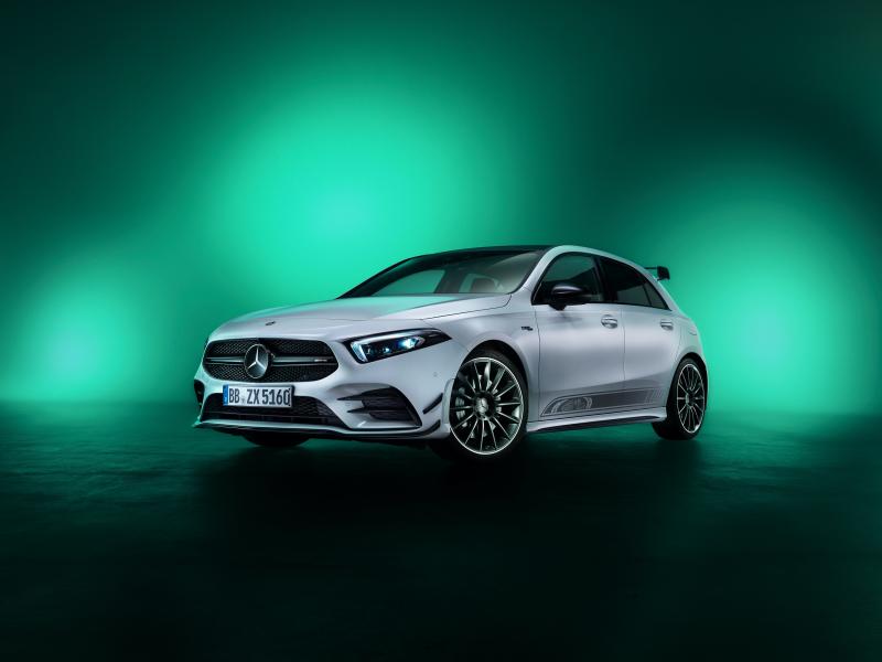 Mercedes-AMG A 35 4Matic (2022) | Les photos de la série spéciale Edition 55