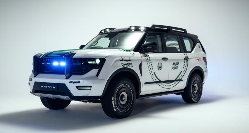  - Cet imposant SUV est le nouveau véhicule de patrouille utilisé par la police dubaïote