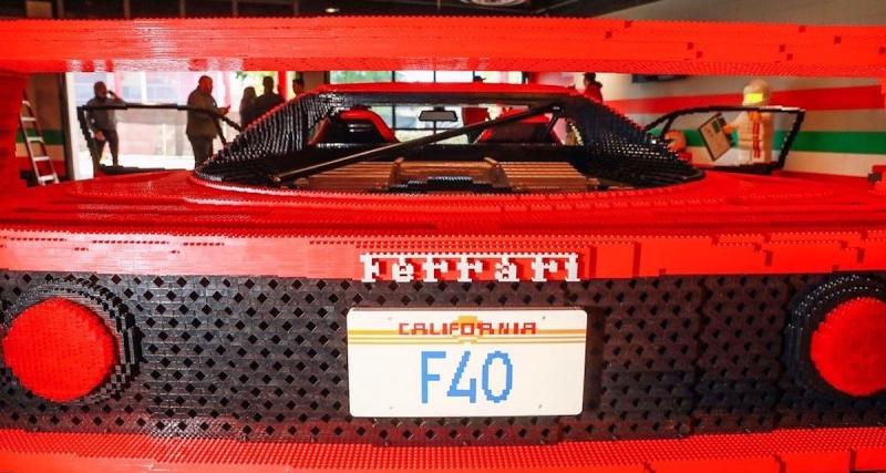 La Ferrari F40 en Lego