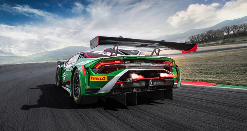 Lamborghini Huracan GT3 EVO2 (2022) : une nouvelle déclinaison dédiée à la course automobile pour la supercar - Lamborghini Huracan GT3 EVO2 (2022)
