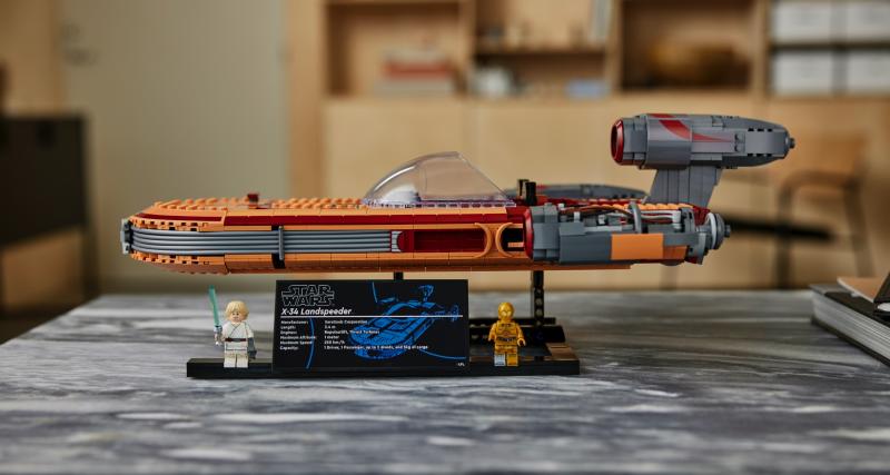 À l’occasion de la journée Star Wars, Lego sort un pack pour reproduire le Landspeeder de Luke Skywalker - Un vaisseau culte de la première trilogie