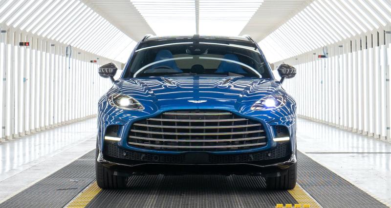 Produit par Aston Martin, le SUV le plus rapide du monde sort enfin d’usine - Aston Martin DBX707