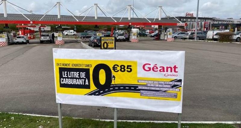  - Carburant : l’essence et le diesel à 0,85€ le litre chez Casino pendant 48 heures