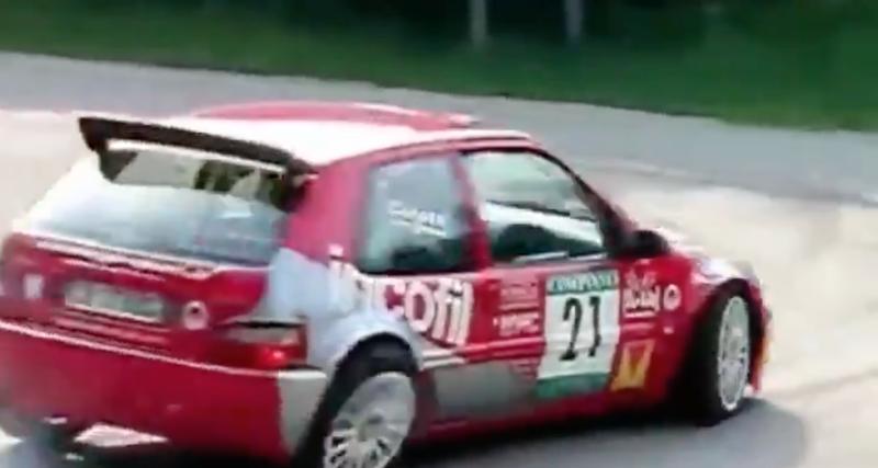 VIDEO - Ce virage en épingle a ruiné les espoirs de victoire de cette voiture de rallye