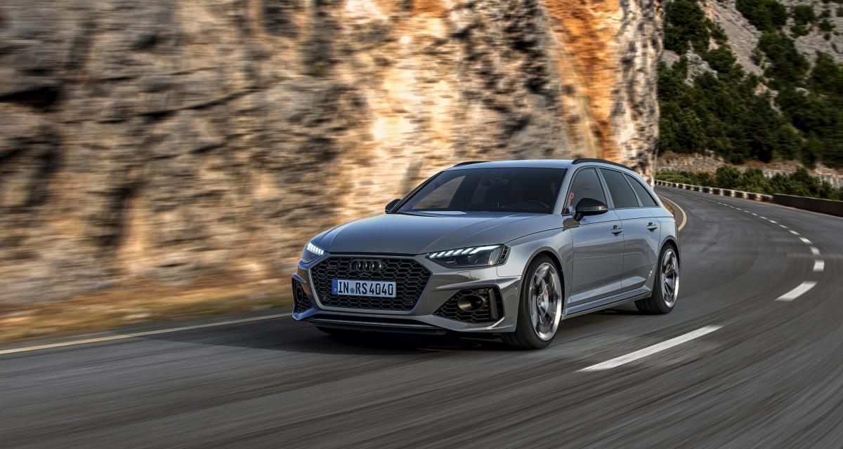 Audi RS4 Avant Compétition (2022) : le missile sol-sol se perfectionne avec cet inédit pack d’options