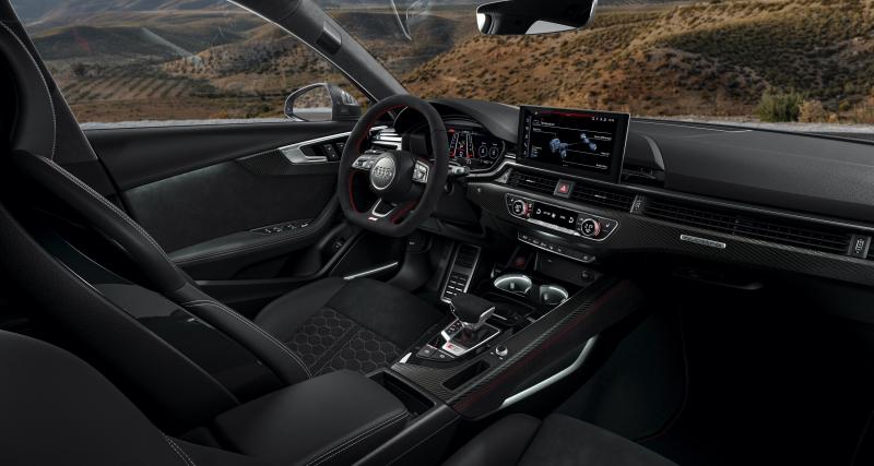 Audi RS4 Avant Compétition (2022) : le missile sol-sol se perfectionne avec cet inédit pack d’options - Audi RS4 Avant Compétition (2022)