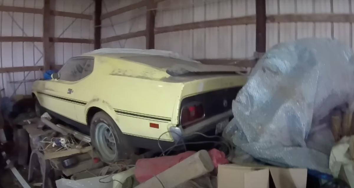 Cette Ford Mustang très rare est retrouvée 46 ans après, son propriétaire n'aimait pas sa couleur