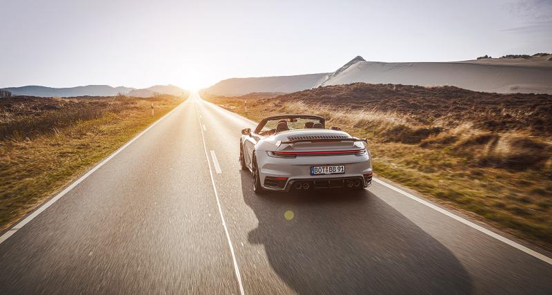 Porsche 911 Turbo S Brabus (2022) : elle devient une véritable supercar grâce au travail du préparateur - Elle accélère de 0 à 100 km/h en 2,5 secondes