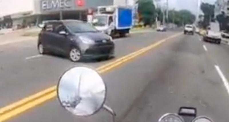  - Altercation entre un motard et un automobiliste, c'est finalement la police qui tranche