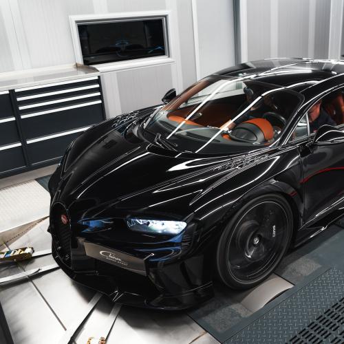 Bugatti Chiron | Les photos du modèle Super Sport sur le banc d’essai