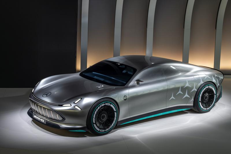  - Mercedes-AMG Vision AMG (2022) | Les photos du concept car électrique aux velléités sportives