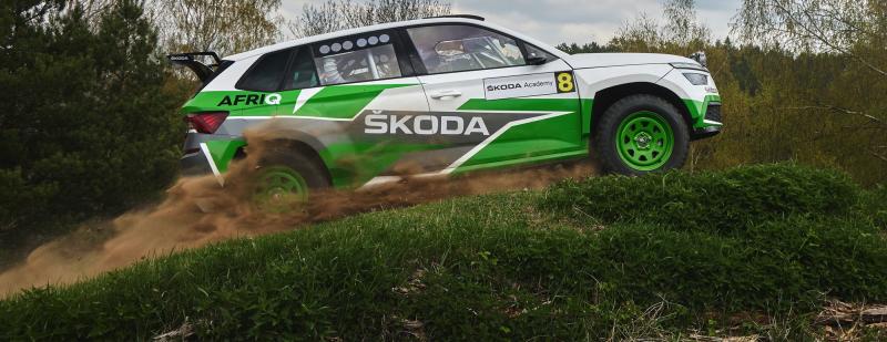  - Skoda Afriq | Les photos du Skoda Kamiq transformé en voiture de rallye