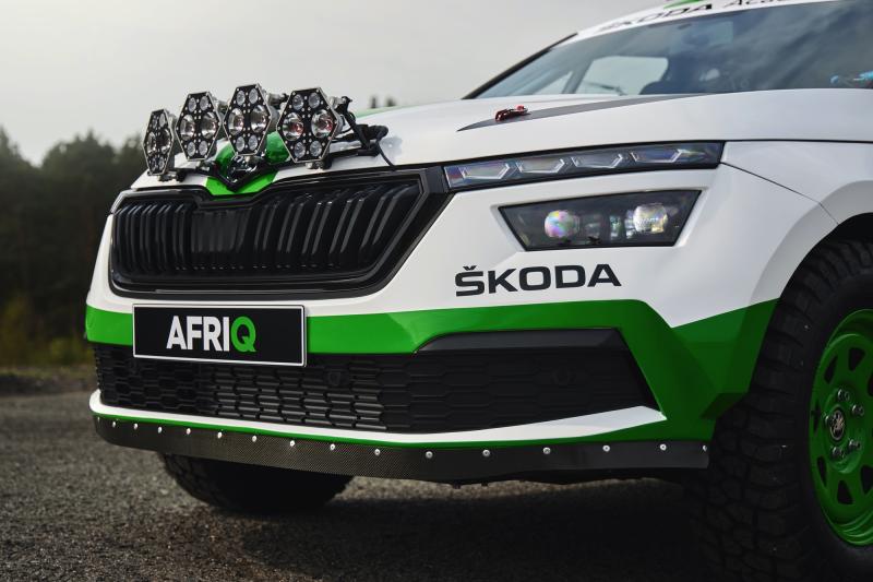  - Skoda Afriq | Les photos du Skoda Kamiq transformé en voiture de rallye