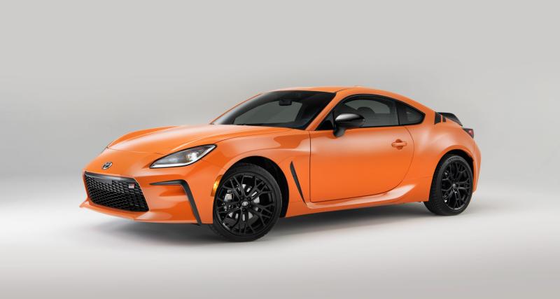 Toyota GR86 Special Edition (2022) : une livrée orange et noire pour ne pas passer inaperçu au volant du coupé