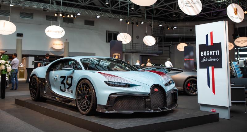  - La Bugatti Chiron Pur Sport Grand Prix fait sa première apparition publique au salon Top Marques Monaco