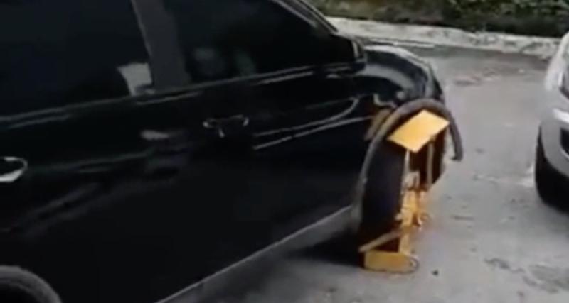  - VIDEO - Rouler avec un sabot ou comment démolir sa voiture en moins de temps qu’il n’en faut pour le dire