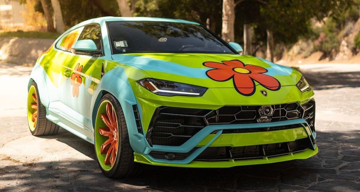 Ce rappeur américain transforme son Lamborghini Urus en Mystery Machine de Scooby-Doo