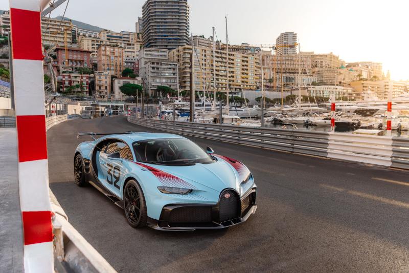 Bugatti Chiron | Les images du modèle Pur Sport Grand Prix au salon Top Marques Monaco