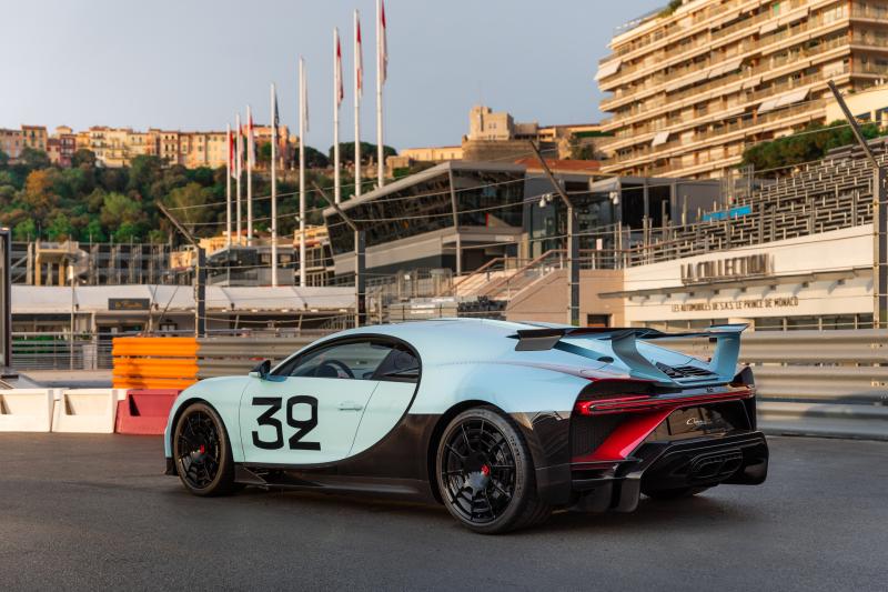Bugatti Chiron | Les images du modèle Pur Sport Grand Prix au salon Top Marques Monaco