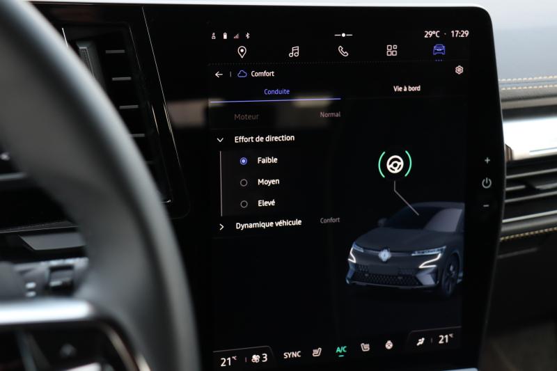  - Le système multimédia de la Renault Mégane E-Tech Electric en images