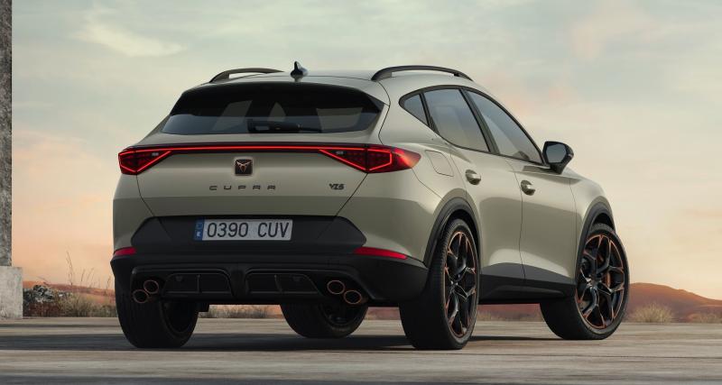 Cupra Formentor VZ5 Taiga Gris Edition (2022) : une édition limitée dans l’édition limitée - Cupra Formentor VZ5 Taiga Gris Edition (2022)