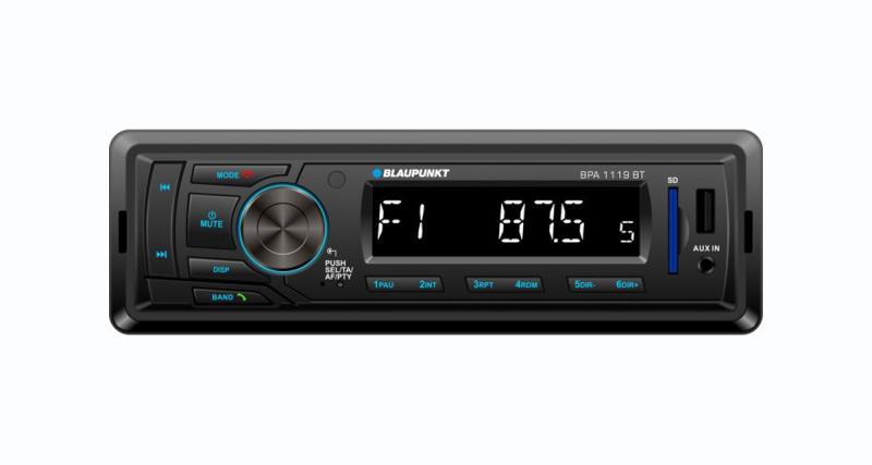  - Blaupunkt dévoile un autoradio SD Bluetooth à prix canon