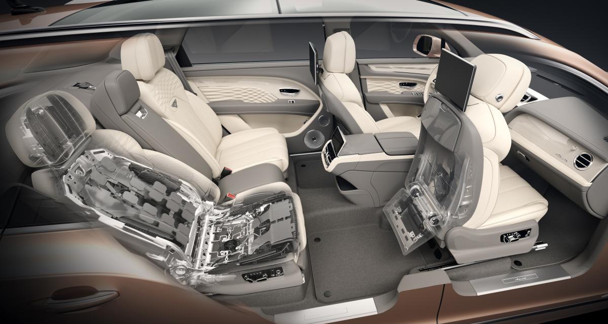 Bentley lance l'Airline Seat, un siège high-tech qui mesure la température des passagers