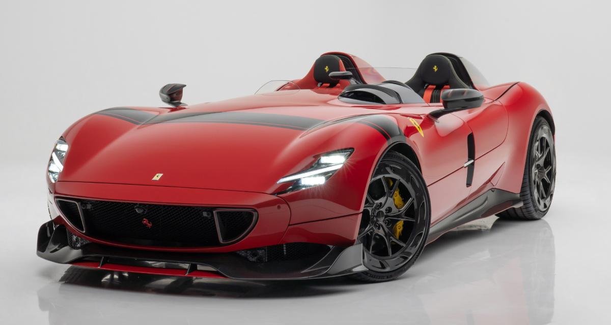 Ferrari Monza SP2 Mansory (2022) : la barquette à moteur V12 est encore plus puissante suite au travail du préparateur