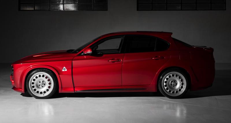 L’Alfa Romeo Giulia Quadrifoglio rend hommage à la première Giulia avec ce nouveau kit carrosserie - L'Alfa Romeo Giulia par ErreErre Fuoriserie