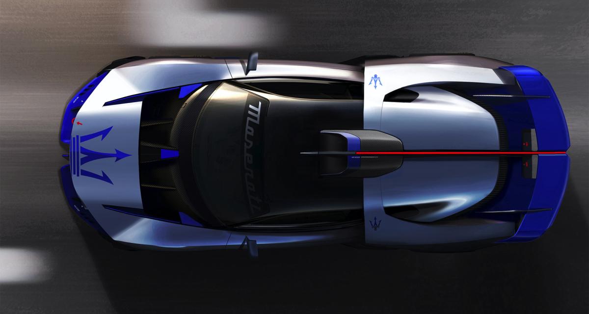 Maserati Project24 (2022) : une nouvelle pistarde qui emprunte le moteur V6 de la MC20