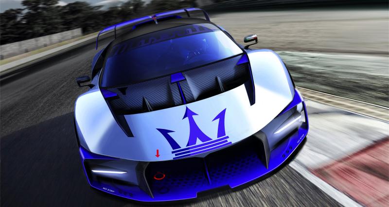 Maserati Project24 (2022) : une nouvelle pistarde qui emprunte le moteur V6 de la MC20 - Maserati Project24 (2022)