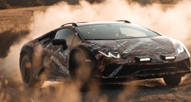  - La Lamborghini Huracan Sterrato est officialisée, elle se montre dans une impressionnante vidéo