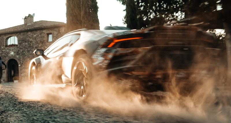 La Lamborghini Huracan Sterrato est officialisée, elle se montre dans une impressionnante vidéo - Lamborghini Huracan Sterrato