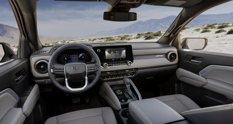 Chevrolet Colorado (2022) : plus moderne, la nouvelle génération du pick-up à double cabine se dévoile - Chevrolet Colorado (2022)