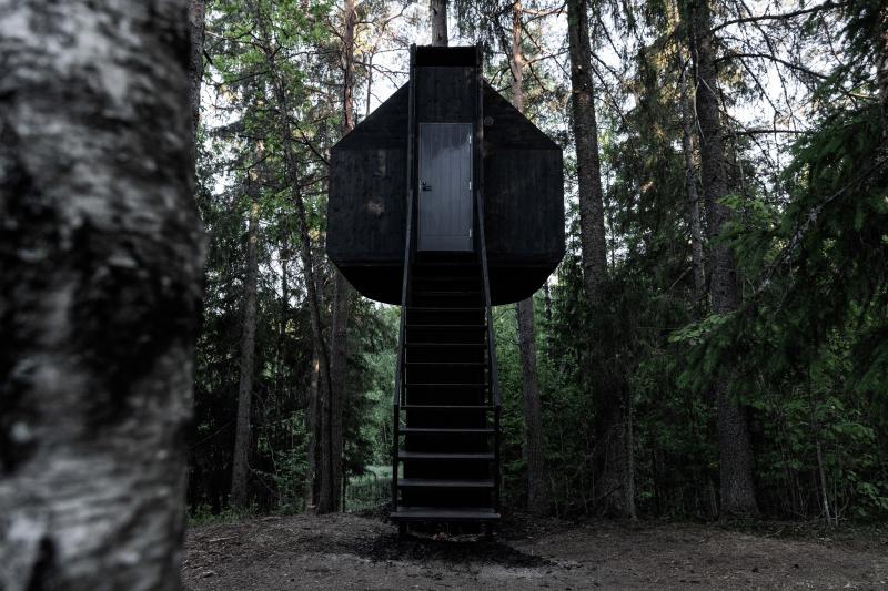Koja | les photos de la maison en bois de Polestar