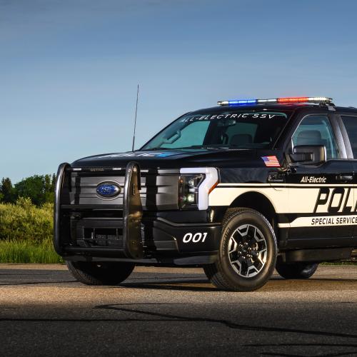 Ford F-150 Lightning | Les photos du pick-up électrique développé pour la police