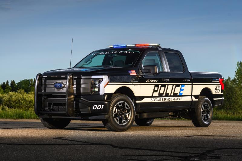  - Ford F-150 Lightning | Les photos du pick-up électrique développé pour la police