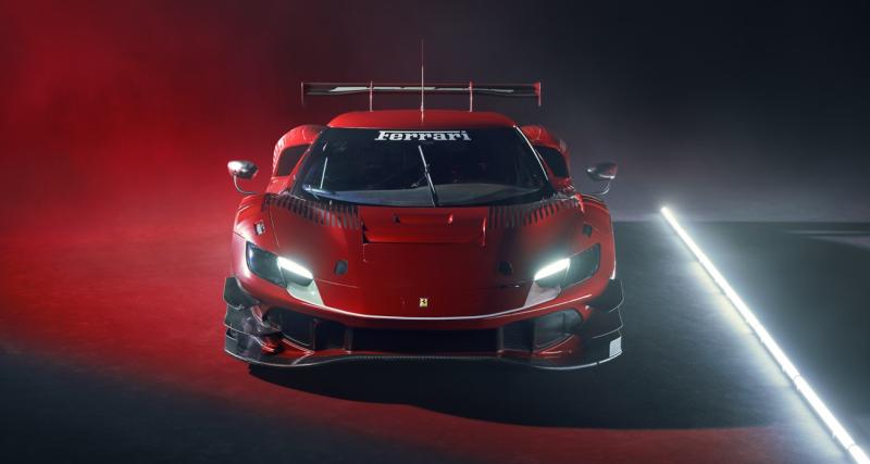 Ferrari 296 GT3 (2022) : une nouvelle sportive à moteur V6 taillée pour les courses d’endurance