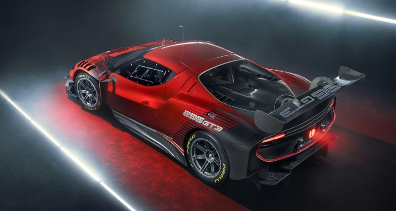 Ferrari 296 GT3 (2022) : une nouvelle sportive à moteur V6 taillée pour les courses d’endurance - Ferrari 296 GT3 (2022)