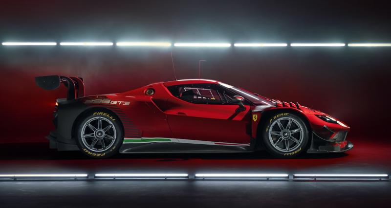 Ferrari 296 GT3 (2022) : une nouvelle sportive à moteur V6 taillée pour les courses d’endurance - Ferrari 296 GT3 (2022)