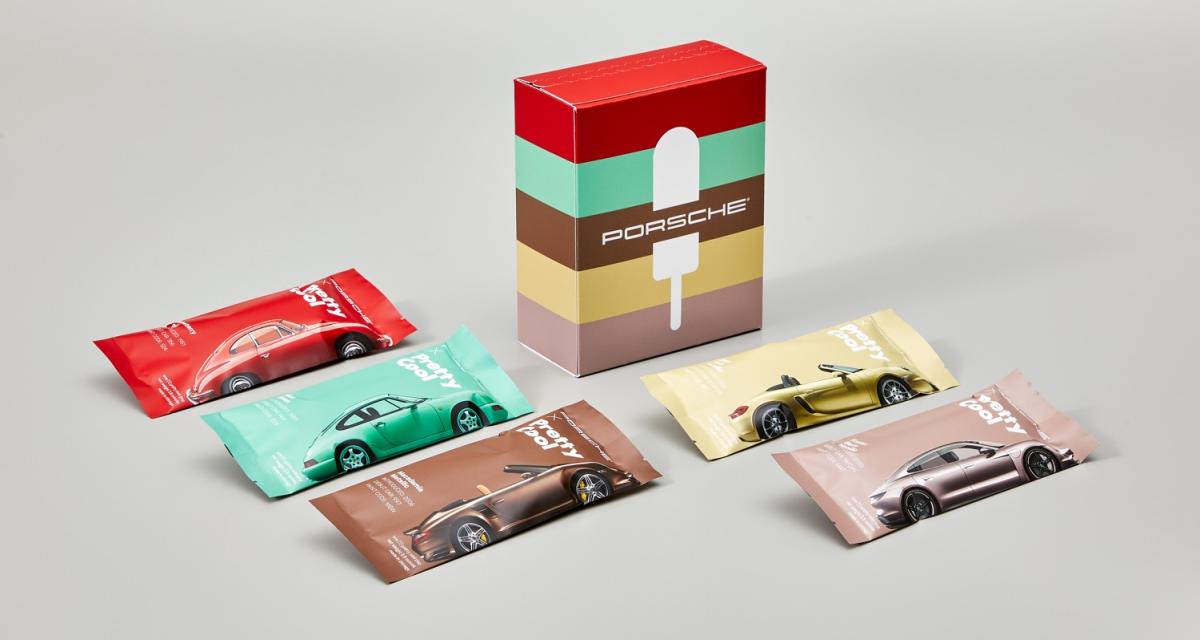 VIDEO - Porsche commercialise des glaces à l'effigie de ses modèles les plus célèbres