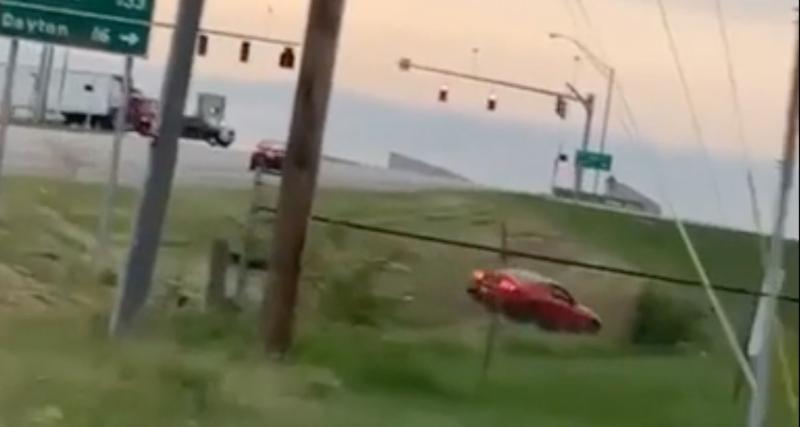  - VIDEO - Une perte de contrôle sans gravité (ou presque) pour cette Ford Mustang