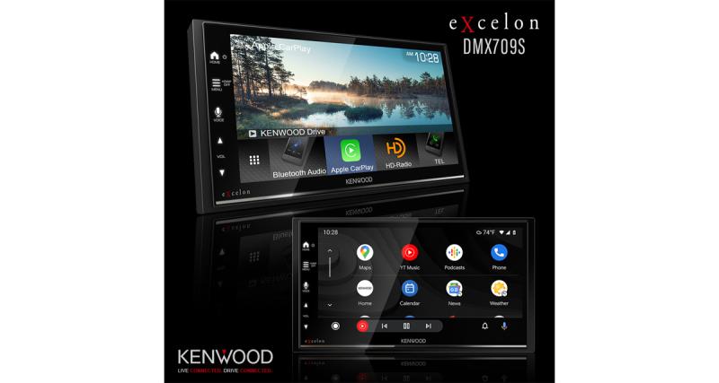  - Kenwood USA dévoile un nouvel autoradio CarPlay et Android Auto