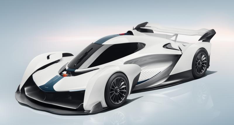 McLaren Solus GT (2022), une voiture de course à mi-chemin entre une F1 et un avion de chasse