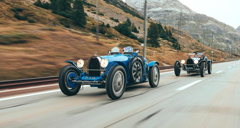 Chiron, Divo, La Voiture Noire, Type 57… Vous ne verrez jamais autant de Bugatti réunies au même endroit - L'histoire de Bugatti retracée avec plusieurs modèles